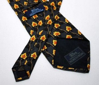  Althea Mens Tie Maple Leaves Beautiful Silk 59 Long 