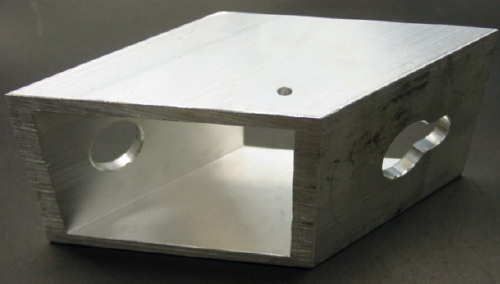 New Fabricated Square Aluminum 3 Tube Custom Bracket