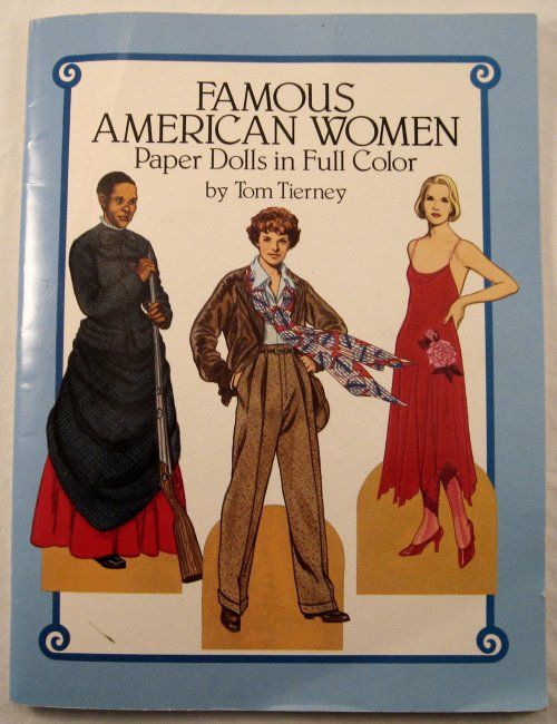   Famous American Women 16 Figures Pocahantos Amelia Earhart More