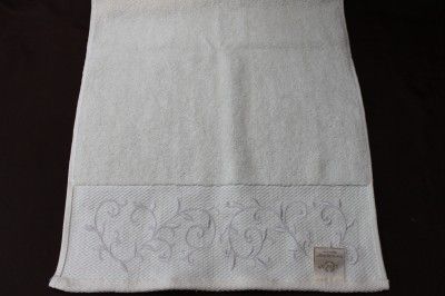 LENOX OPAL INNOCENCE EMBROIDERED BATH TOWEL SET   IVORY   6PC