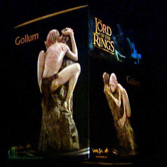    Sideshow Weta GOLLUM scaled Statue LOTR MIB Mint smeagols alter ego