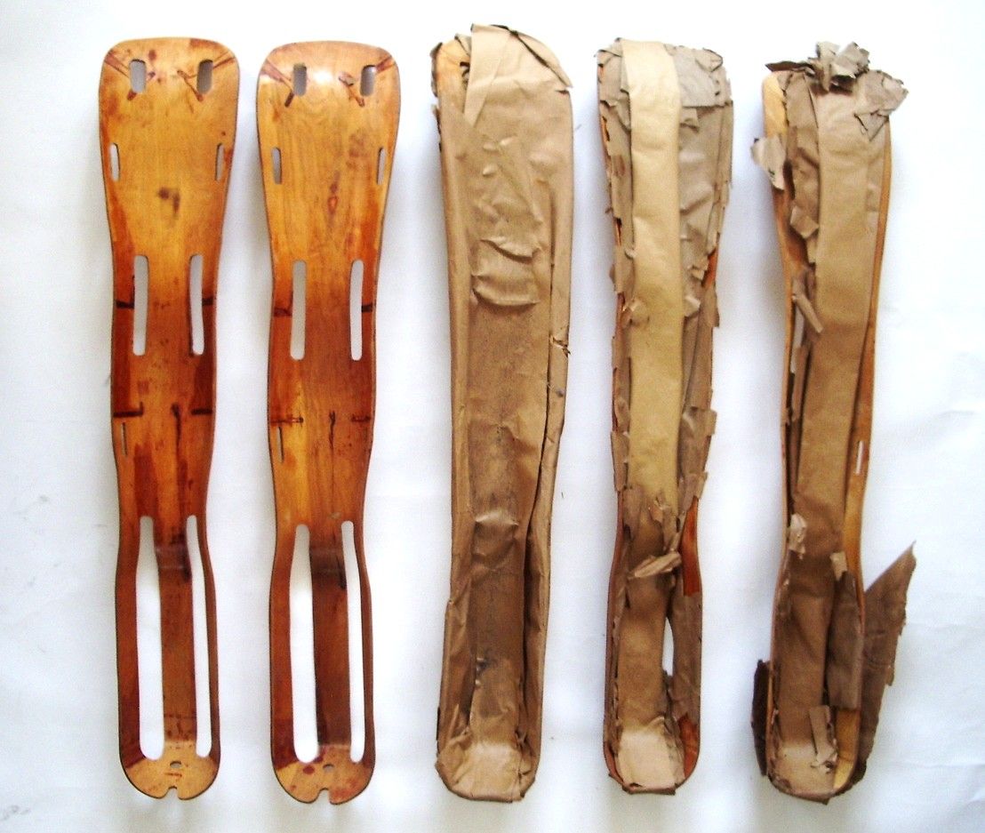 Eames Leg Splint produced by Alvar Aalto and His Artek Pascoe Company 