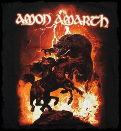 Amon Amarth   Fenriz Nameless Pain t shirt   Official   FAST SHIP