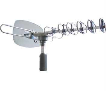 HDTV Digital Motorized Rotating Amplified TV Antenna Full Band DTV VHF 