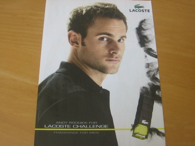 andy roddick clippings got milk rolex lacoste ad