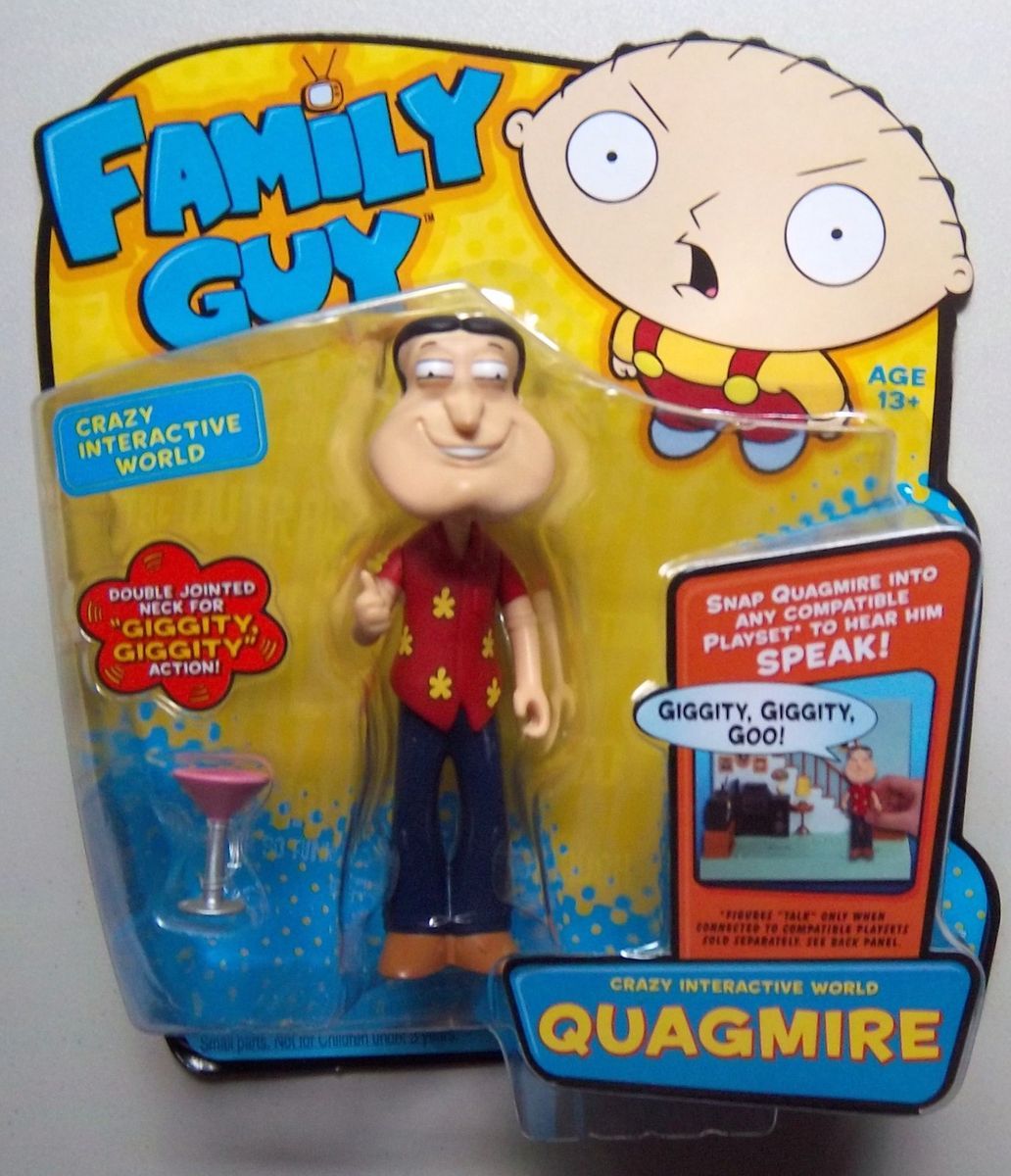 Quagmire Family Guy Crazy Interactive World Figure on PopScreen