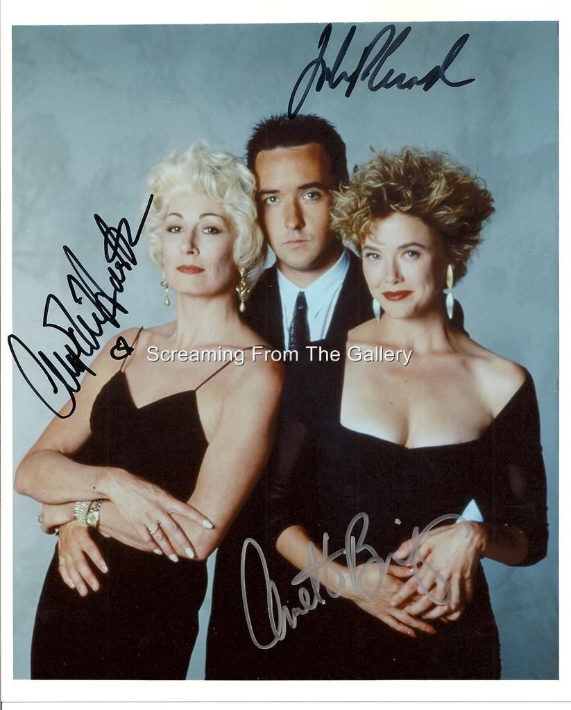 Annette Bening Anjelica Huston Hand Signed 8 x10 John Cusack The 