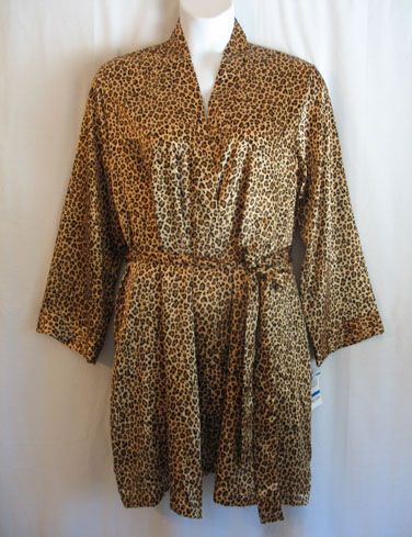 Morgan Taylors   Fabulous Leopard Print Silky Satin 