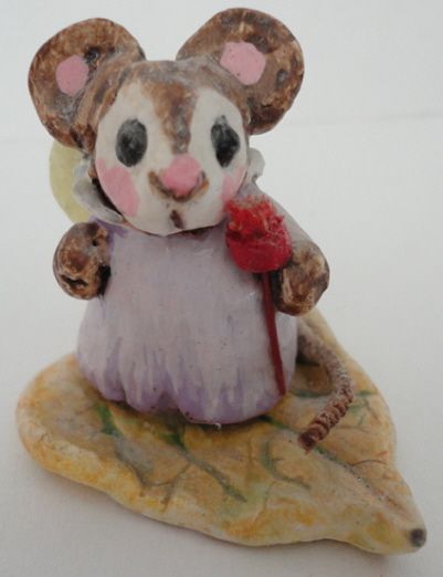   Folk Retired Wood Sprite C 1974 M 006A RARE by Annette Petersen