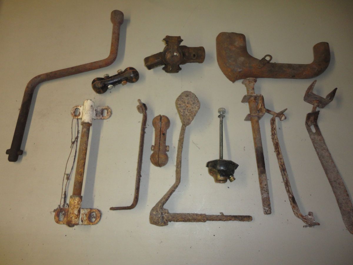 Model A or T Ford Parts Lot Vintage Pedal More