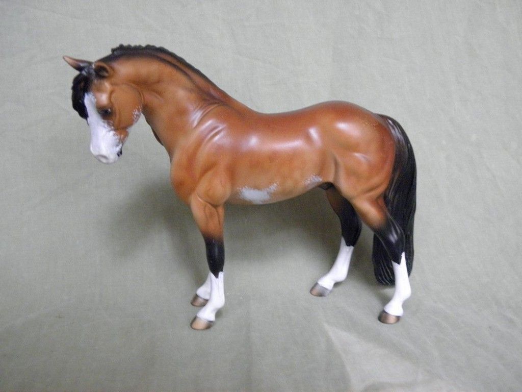 Breyer cm Custom Bouncer Apple Jack Pony Bay Sabino Pinto