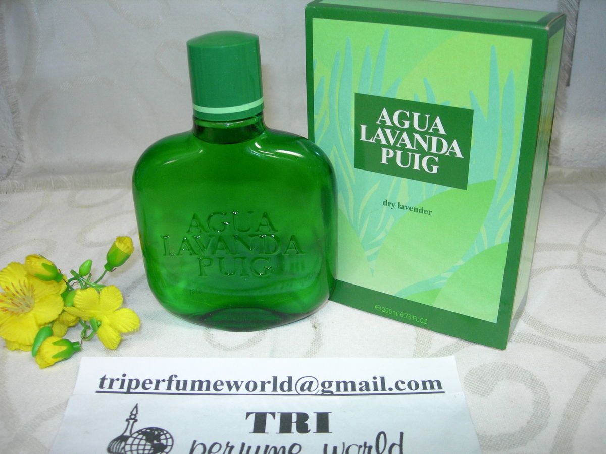 AGUA LAVANDA PUIG Dry Lavender by ANTONIO PUIG Splash * Dab on 6.75 fl 