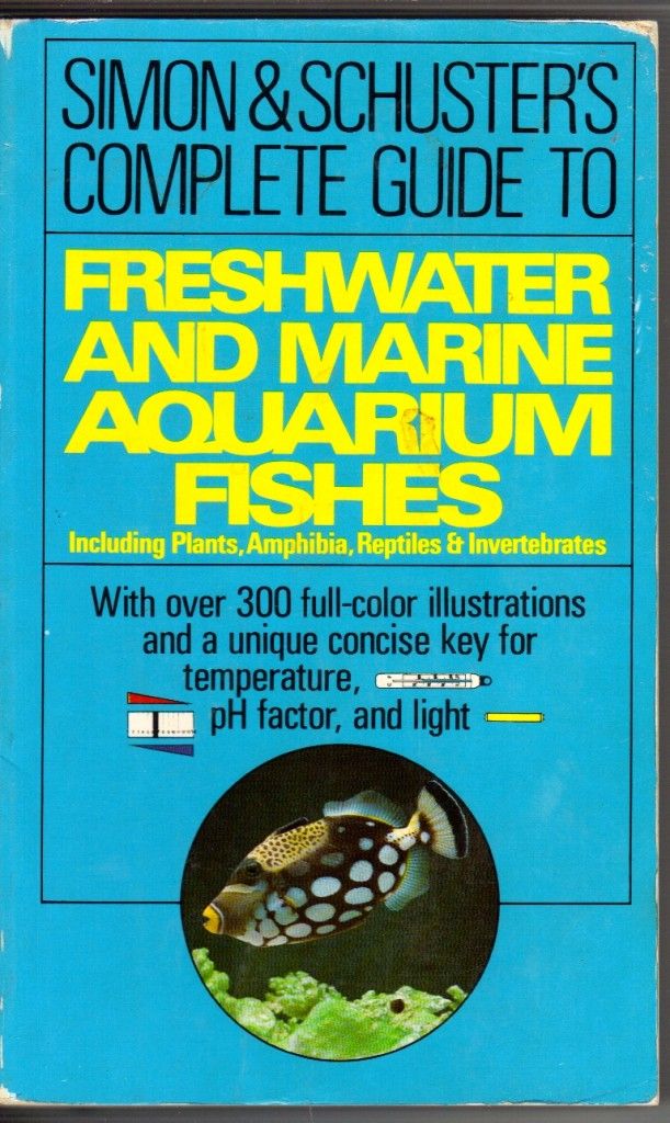 Simon Schuster Freshwater Marine Aquarium Fish Plants Reptiles 