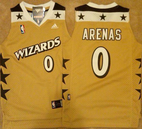 Gilbert Arenas Wizards Swingman Sewn Jersey Youth