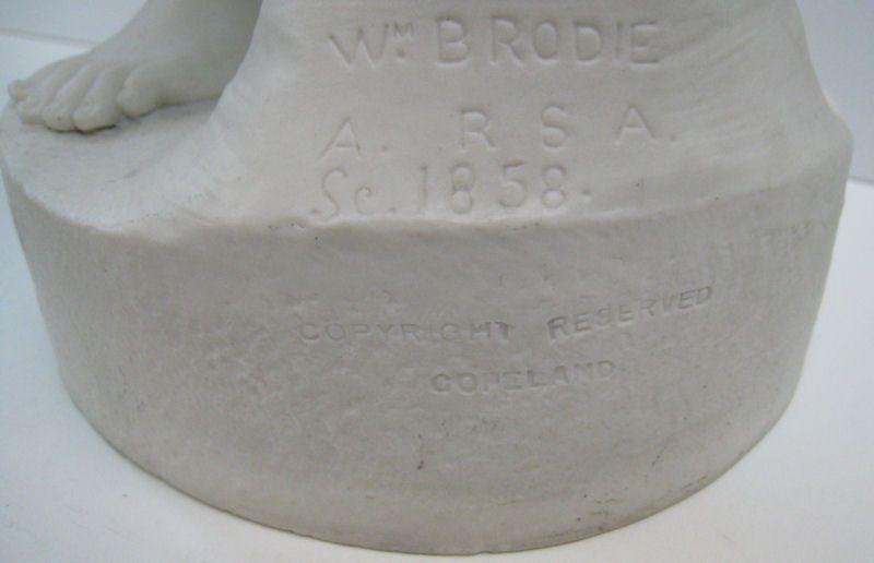 Copeland Sunshine Parian Bisque Sculpture by Wm Brodie