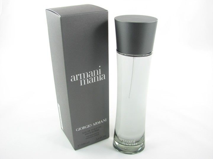 MANIA Giorgio Armani Men Cologne 3 3 3 4 oz 100 ml Edt Spray NIB