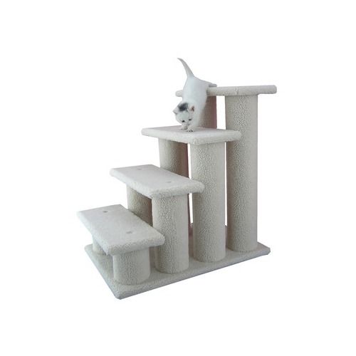 Armarkat 25 Classic Four Step Cat Tree in Cream B4001