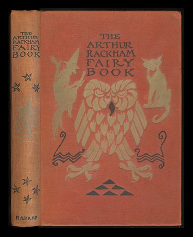 The ARTHUR RACKHAM FAIRY BOOK fairy tales 1st 1933 Cinderella ARABIAN 