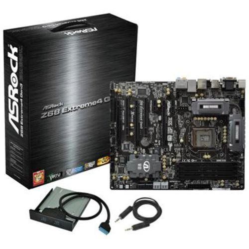 ASRock Z68 EXTREME4 GEN3 LGA 1155 HDMI SATA 6Gb s USB 3 0 ATX Intel 