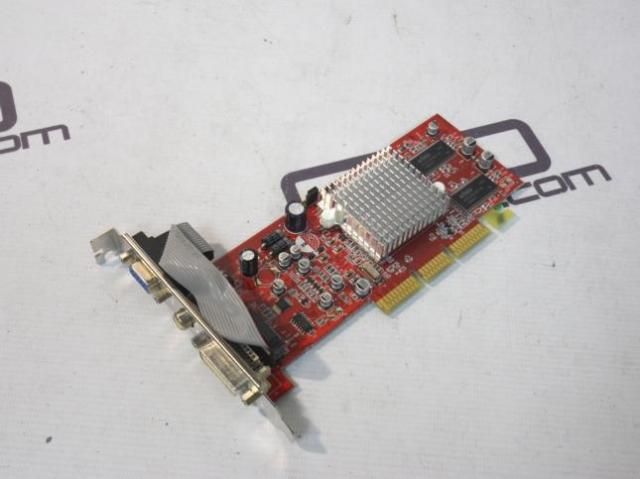 128MB AGP Radeon 9200 SE ATI Graphics Card R92LE C3S Ver 1.2