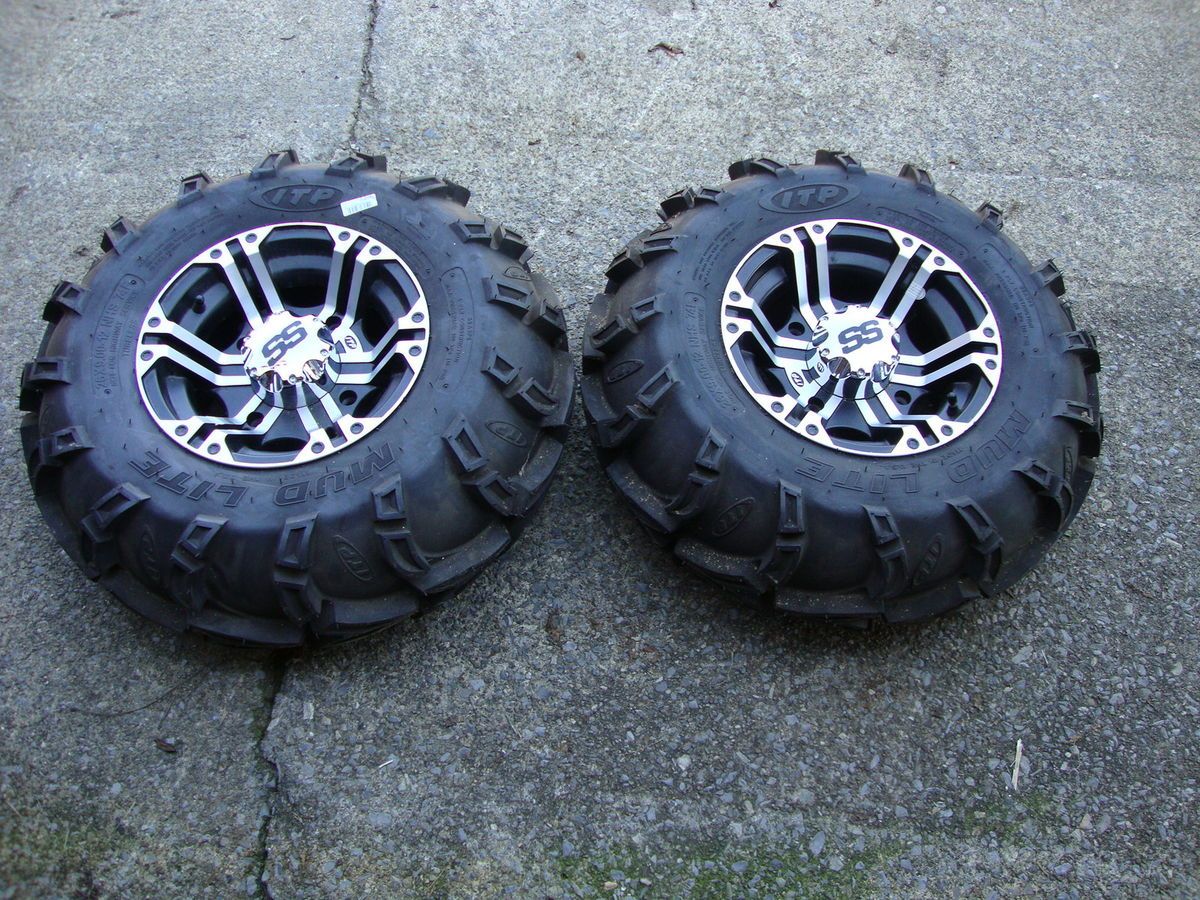 ITP SS 212 RIMS MUDLITE ATV TIRES POLARIS SPORTSMAN RZR XP RANGER 