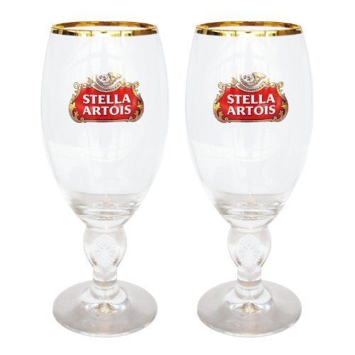 Stella Artois 40 Centiliter Star Chalice Set of 2
