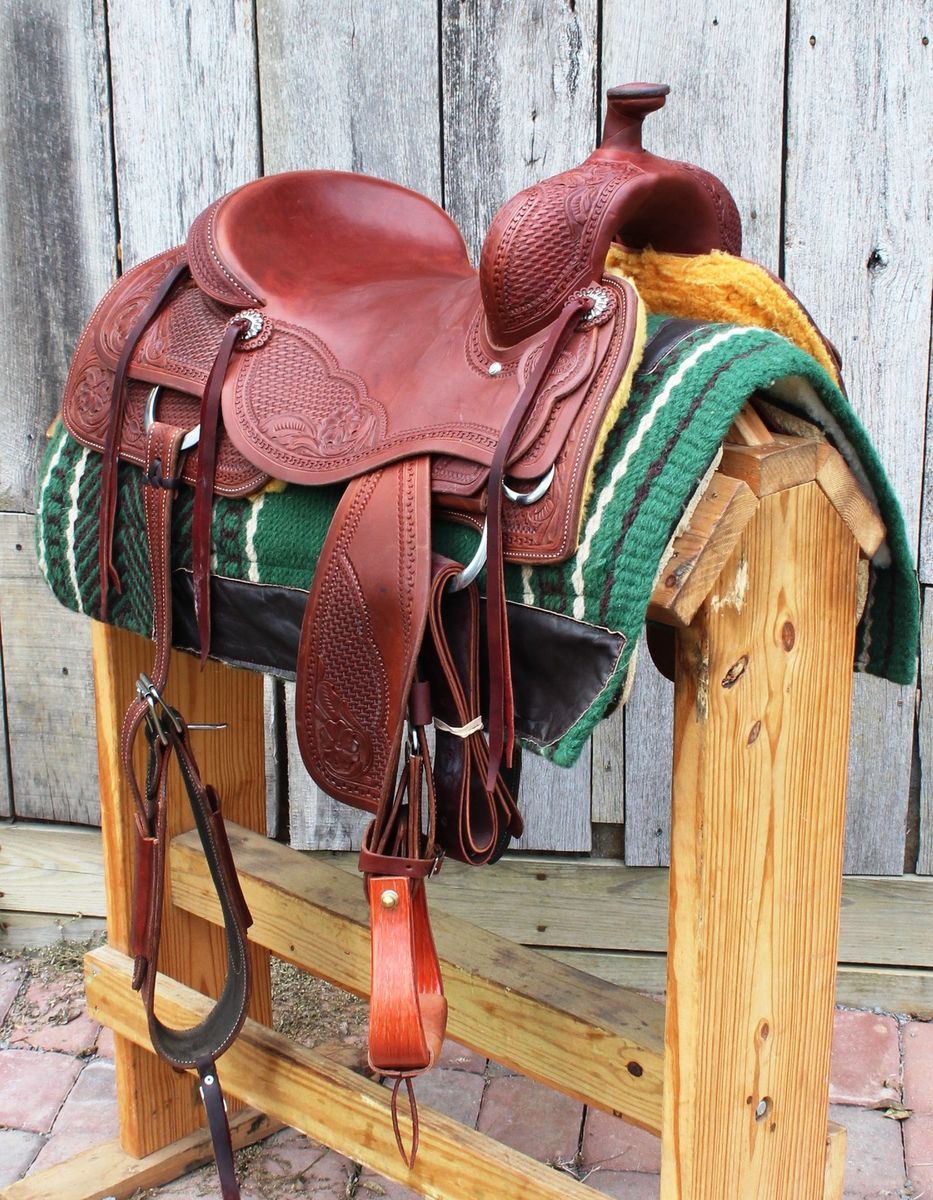 Custom Versatility Reined Cowhorse Reining SADDLE16 1 2 by Don Rich 