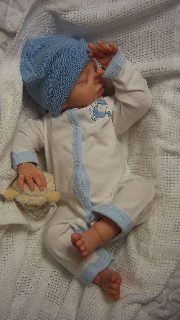   Reborn Baby Boy Doll Baby Arun Amazing Realism Belly Plate