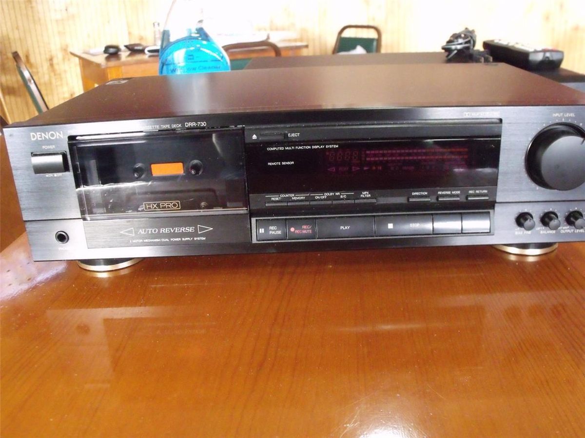   Precision Audio Component Stereo Cassette Tape Deck DRR 730