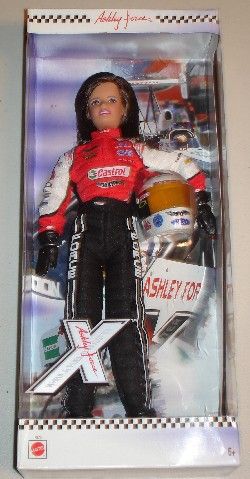 Ashley Force Hood ~ Castrol Barbie Doll ~ 2005 ~ NHRA ~ John Force 