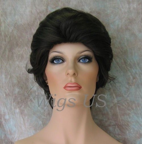 Wigs Tousled Gentle Waves Tapered Nape Short Style Wig Blonde Red 