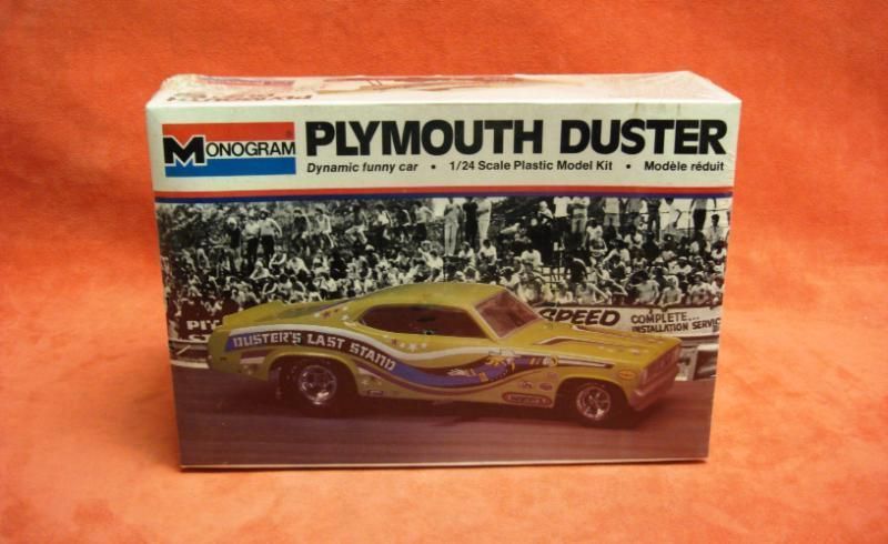 Plymouth Duster Funny Car 1/24 Scale Model Kit No. 2206 by Monogram 