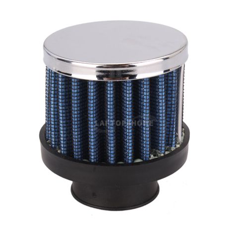   Power Air Intake Breather Filter 2402 25mm Mesh Car Truck Blue