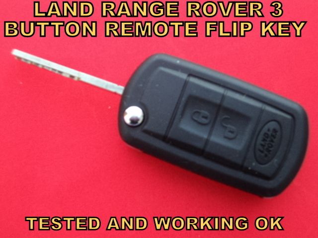    ROVER SPORT DISCOVERY 3 BUTTON CAR REMOTE CONTROL ALARM KEY WORKING