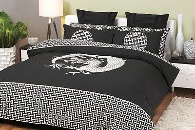 LOGAN & MASON   SHOGUN   DOUBLE SIZE QUILT/DOONA COVER SET