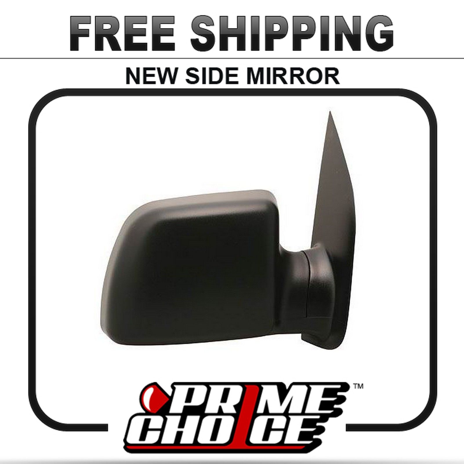 New Electric Power Passenger Side View Mirror for Ford E Series Van 