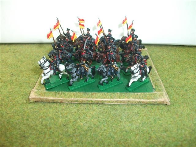 15mm DJD Painted NAP Austrian Uhlans   16 figures