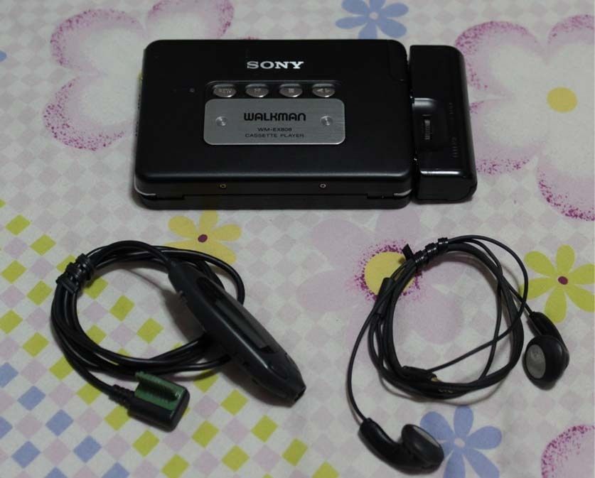 SONY WALKMAN AUTO REVERSE CASSETTE TAPE PLAYER WM EX808 METAL BODY LOT 