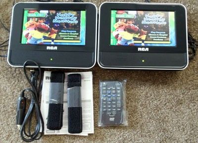 rca drc99731 dual screen 7 mobile dvd player rca drc99731 dual screen