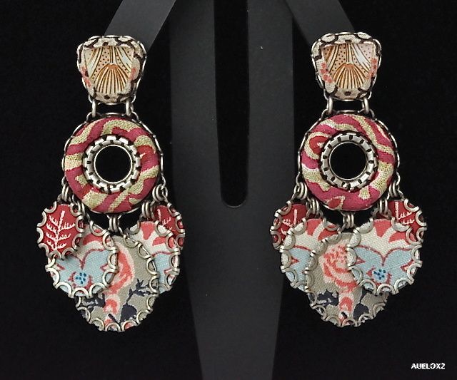 Stunning New Ayala Bar Gypsy Rose Dangle Post Earrings 2 Fall 2012 