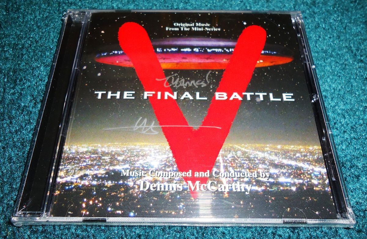    Battle SEALED SIGNED McCarthy Visitors NBC ABC Johnson 1984 Badler