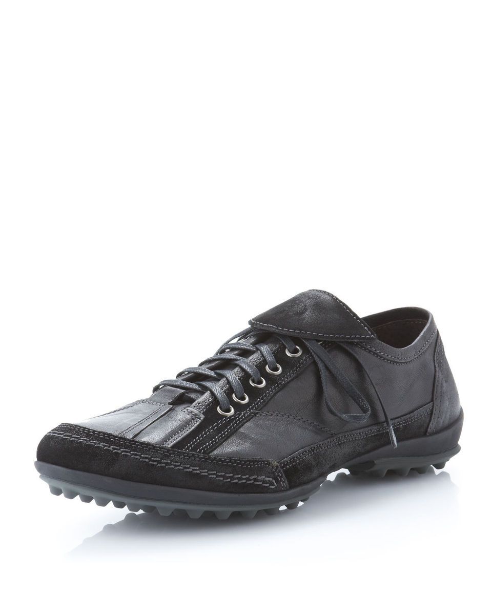 Bacco Bucci Cheechoo Oxford Sneaker Black