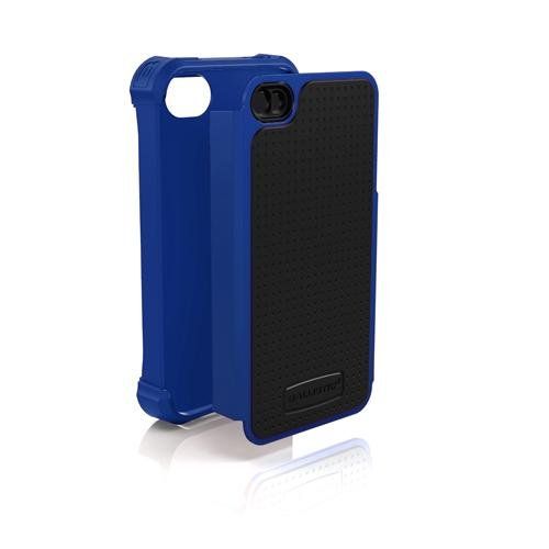 Ballistic Shell Gel (SG) Cover Skin Case for Apple iPhone 4 / 4S (Blue 