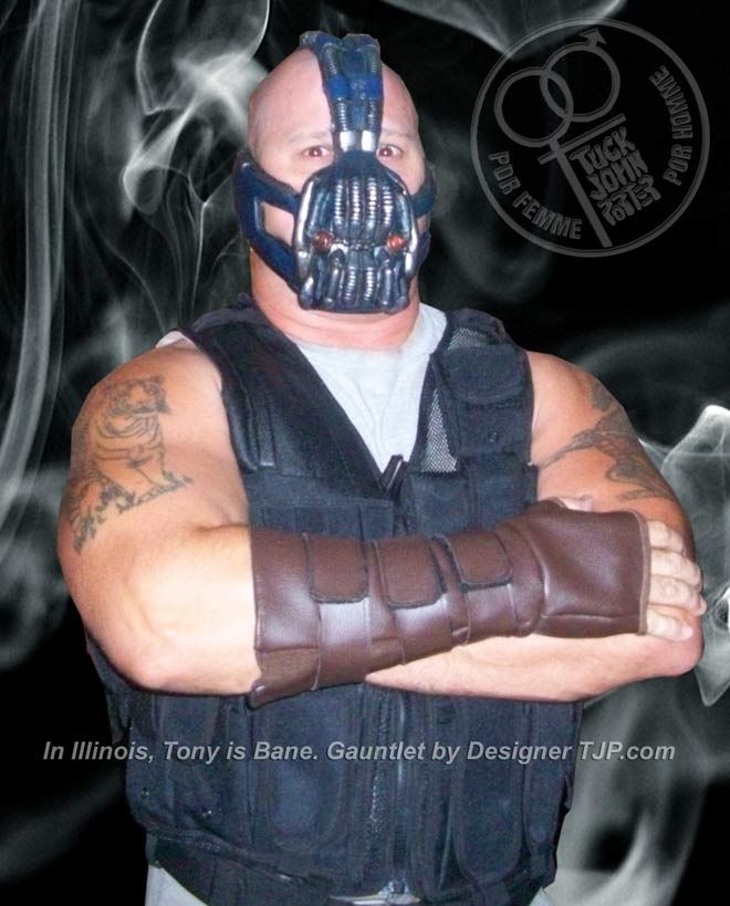 Batman Villain Bane Right Hand Gauntlet Wrist Guard