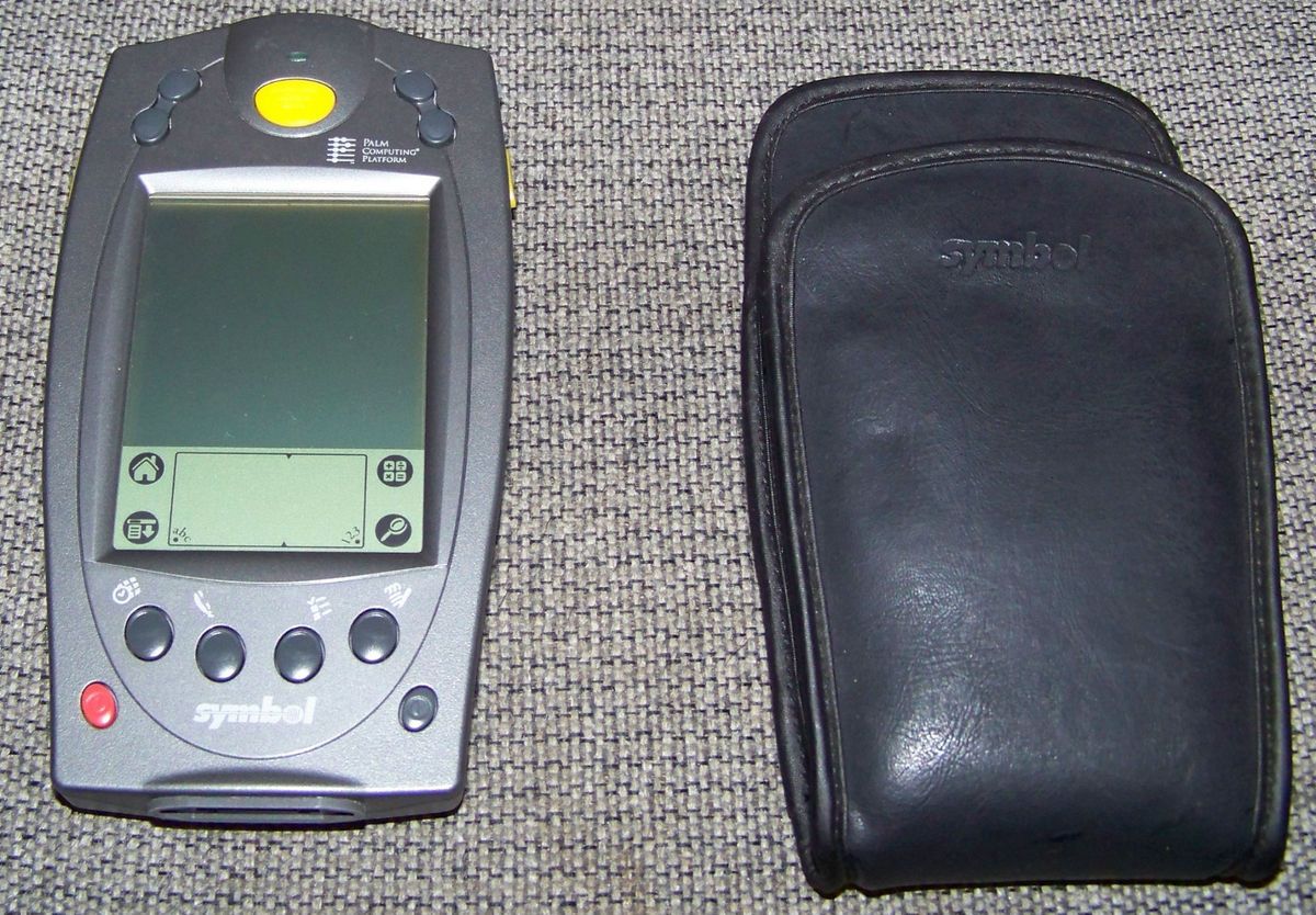 SYMBOL BARCODE SCANNER   MODEL N410   PALM POWERED USED
