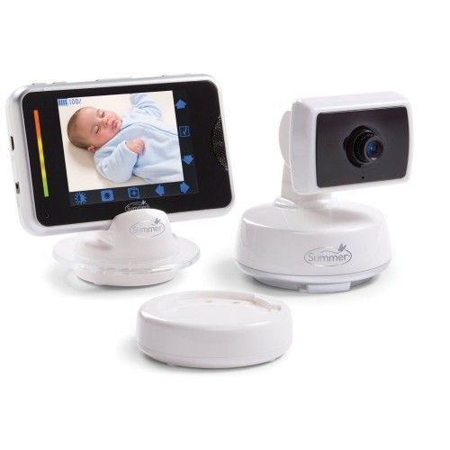   Infant Digital Color Video Baby Monitor w 3 5 LCD Touch Screen