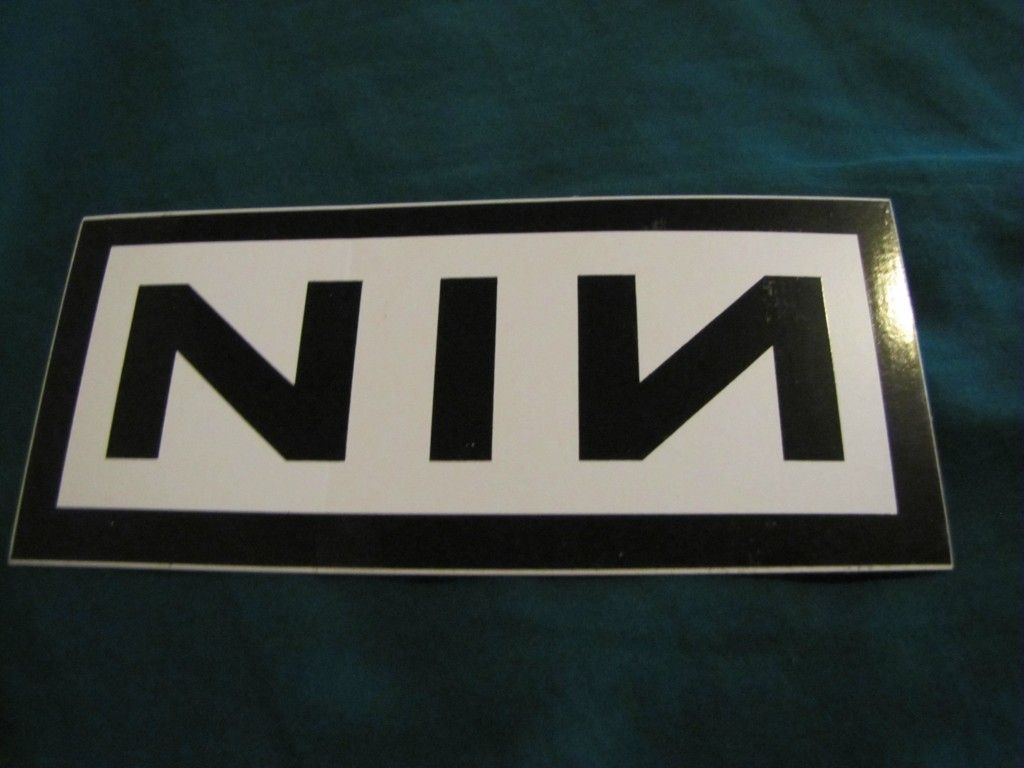 Nine inch Nails Sticker The Downward Spiral The Fragile Trent Reznor 