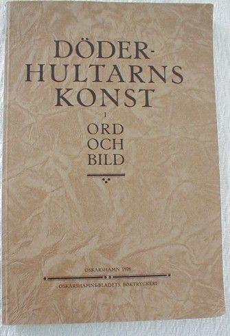 Doderhultarn Swedish Book Wood Carving Sculptures 1928