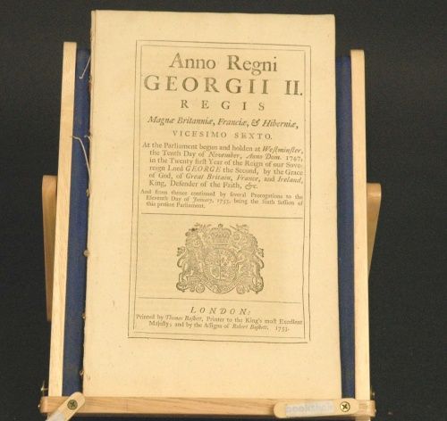 1753 Act Law Legal Repair of Roads Westmorland