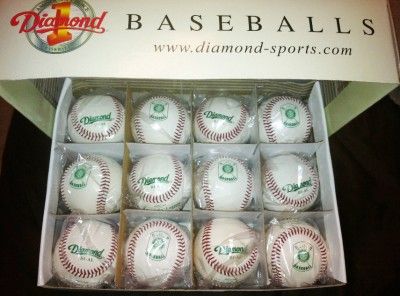 DIAMOND BASEBALLS 1 DOZEN 12 BASE BALLS D1   AL Official American 